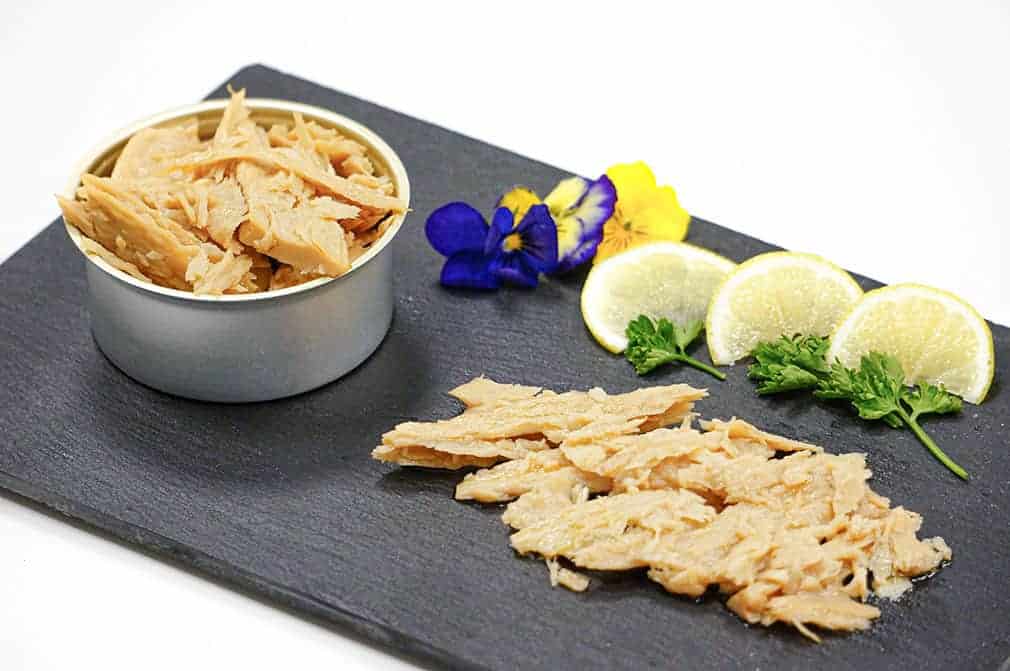 Plant-based tuna made by Cocuus