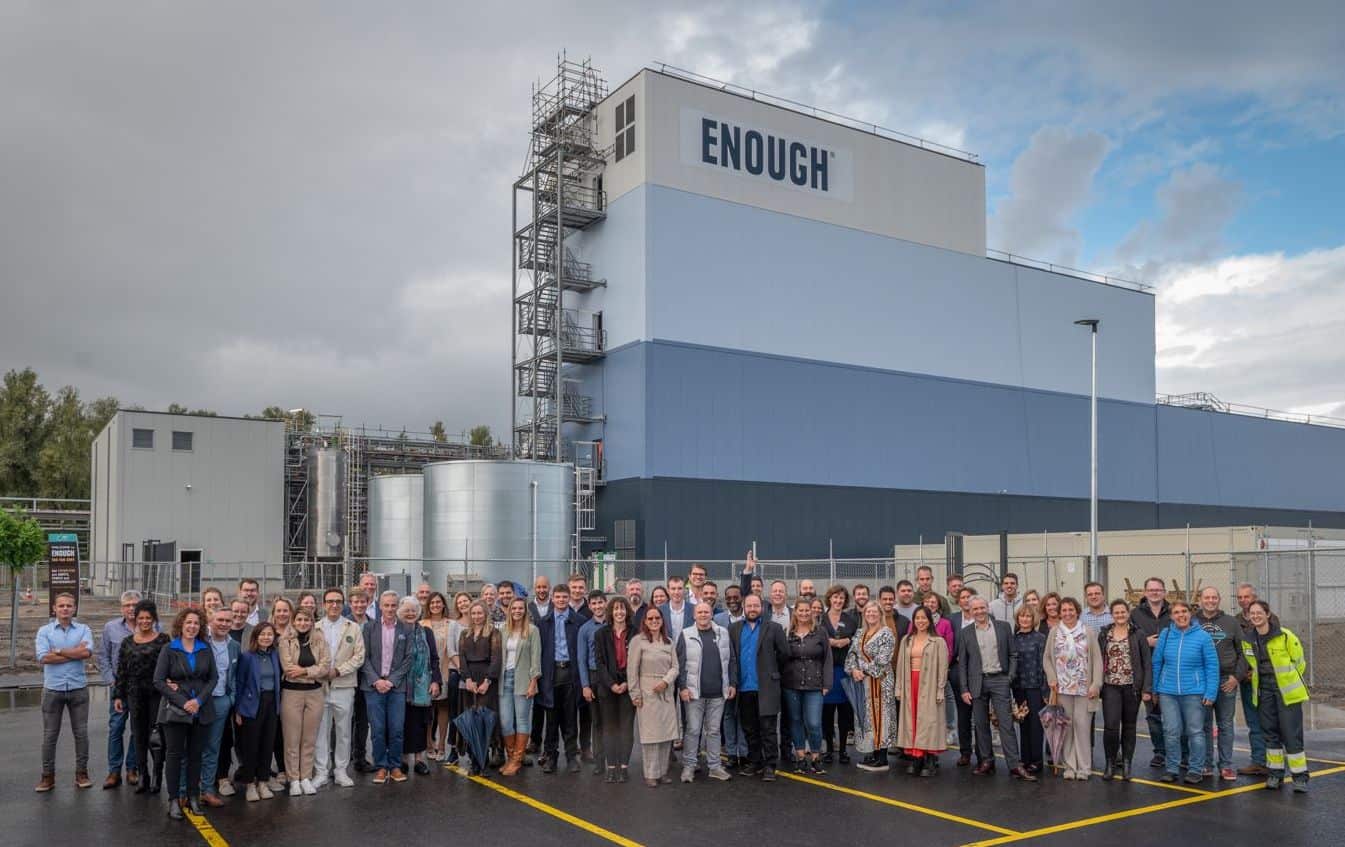 ENOUGH's team posing for a photo