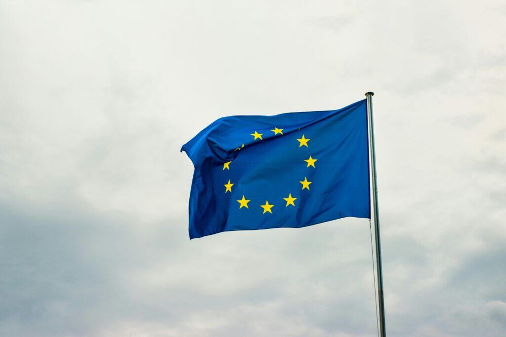 EU flag stock